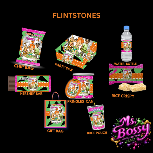 Flintstones Editable Canva Design & Template